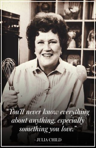 Julia Child Quote Contact Me