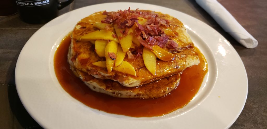 Caramel Apple Pancakes